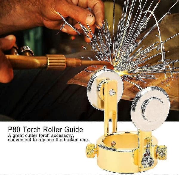 Plasmaskärare Guide, P80 Plasmaskärare Brännare Rullguide Hjul, P80 Svetsbrännare Plasmaskärning Eq-Bra