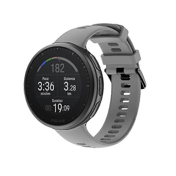 Til Polar Vantage V2 Silikone Urrem Grey