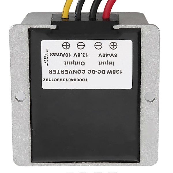Strømomformer Vanntett 12V til 13.8V 25A Overvåkingsregulator for Bileffekt 5A 10A