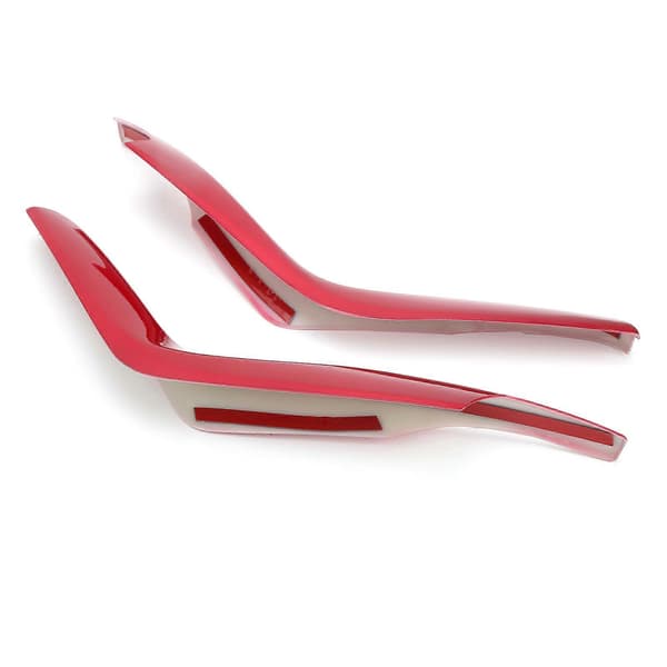 1 Par Girboks Panel Deksel Trim Tilbehør Passer for Honda Civic 2016 2017 2018 2019 2020 Rød