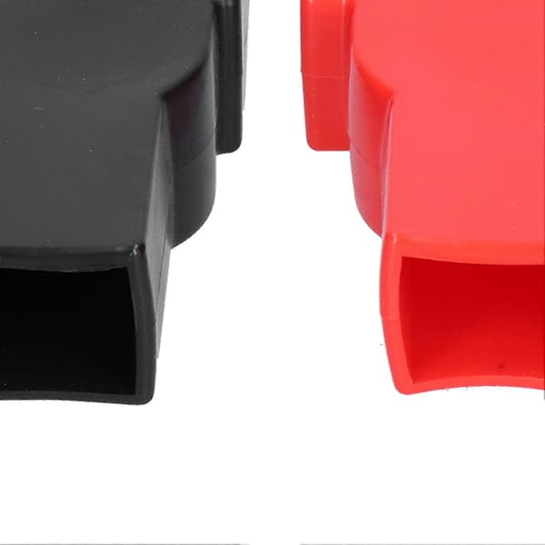 10 Set Batteriskydd Gummi Bil Isolerande Toppstolpe Terminal Polskydd Kit