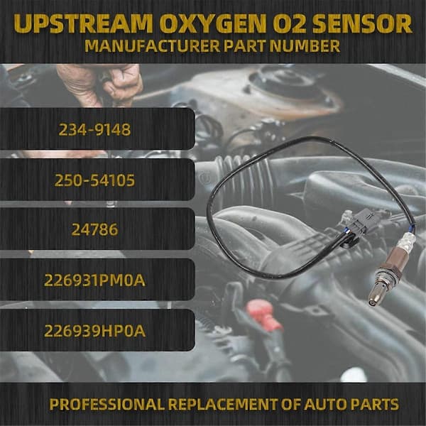234-9148 O2 Oksygensensor Oppstrøms for Altima Frontier Rogue 250-54105