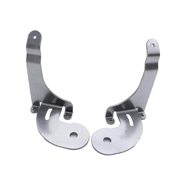 Rustfritt stål bil front grill spotlys festebrakett for- Mini R50 R52 R53 2001-2007