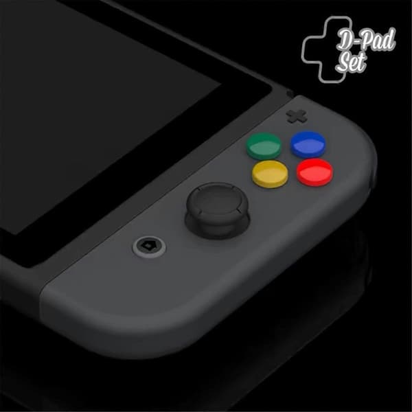 Beskyttende Rocker Cap Tommelgrep Deksel D-Pad Knapp Case for Switch Lite Joycon Spillkonsoll Tilbehør