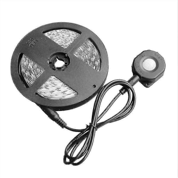 Automatisk DC 12V-24V 6A Infrarød PIR Bevegelsessensor Bryter For LED Lys Lampe Black