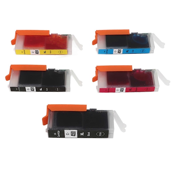 Blækpatroner Kompatibel Refill Erstatning til PIXMA MG5440 MG5540 MG5640 MG6340 MG6440 MG6640 MG7140 Printer 5 Farver (BK BK C M Y)