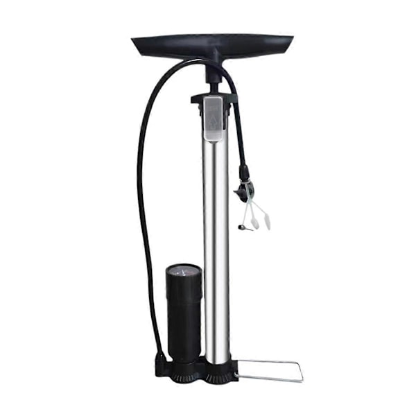 Cykepumpe Bærbar Inflator, Gulvstående Cykelpumpe, Multi-Purpose Letvægts Cykel