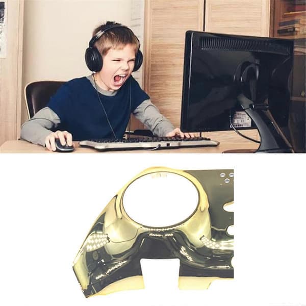 Spelkontroll för P5 Edge Ersättningsram P5 Elite Grepp Elektropläterade Spelkontrolltillbehör, A