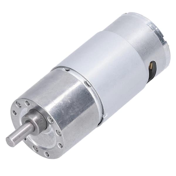 Girmotor Aluminiumlegering Høy Torsjon Hastighetsreduksjon Transmisjonstilbehør JGB37?550 12V 100PRM
