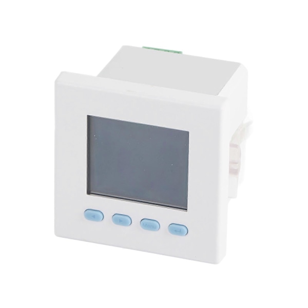 3-fase Strømspenning Måler LCD-Skjerm Amperemeter Voltmeter Intelligent Elektrisk Måler AC220V Inngang