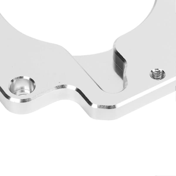 LS Drive By Wire Gasspjeldadapter 4 Bolt til 3 Bolt TB DBW 551567 for LS2 LS3 Innsugsmanifold