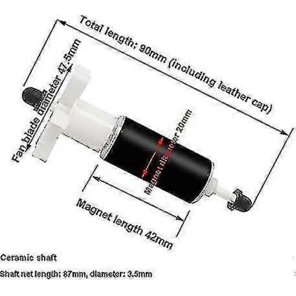 2024, Starlight-lay Z Spa Spabad Pumpe Impeller/ Rotor E02 Fix, (90mm)
