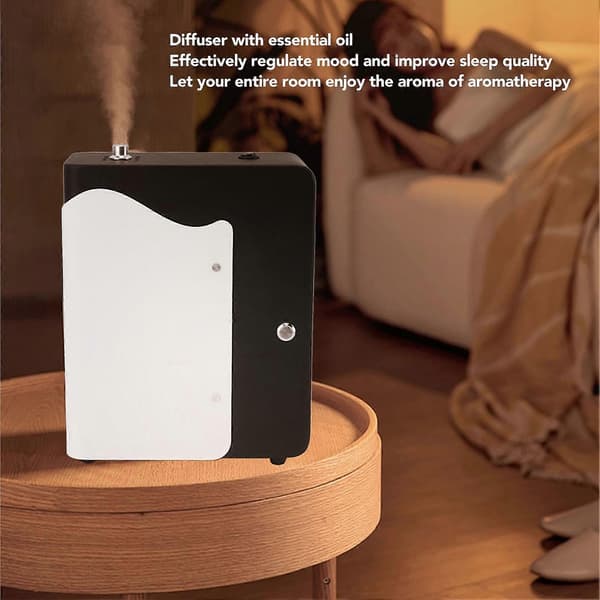 Doftmaskin Diffuser Ger Avkoppling 100240V Vit Täcker Stora Utrymmen Arommaskin för Hotellbutiker UK-kontakt