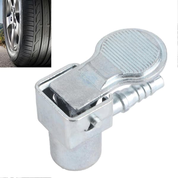 Luftpump Chuck Clamp Adapter Däckpump Ventilanslutning Klämma Ersättning för Bil Motorcykel