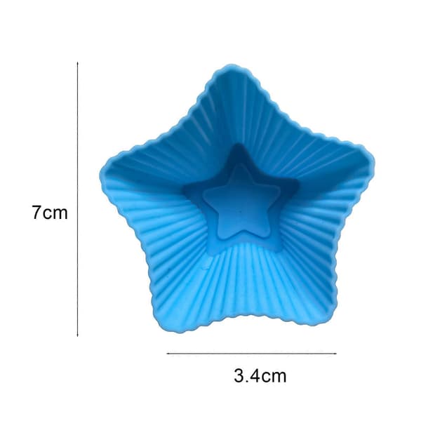 Silikonform Non-stick Varmebestandig Myk Silikon Bakeform for Kakebaking TSUNDEAU