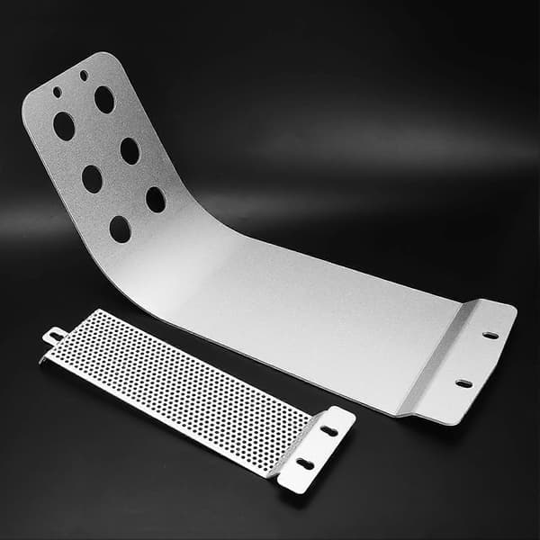 Motorcykel Motorskydd Kåpa Bas Skid Plate Passar Thruxton 900 2004 - 2016 Elektropläterad