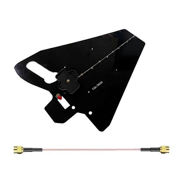 HT4 Bredbåndsantenne UWB 400 MHz-4000 MHz Antenne 8dBi Periodisk Antenne til Spektrumanalysator Radio Radar