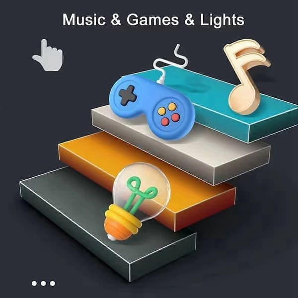 Quick Push Spill Øye Sensorisk Konsoll Multiplayer Versus Brettspill Danse Master Håndholdt Gamepad Håndtrening Leke C