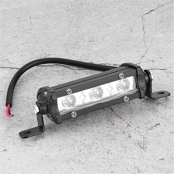 4in 9W 3LED 6000K Arbeidslys Bar Spot Lampe for SUV Båt Offroads Lastebil ATV