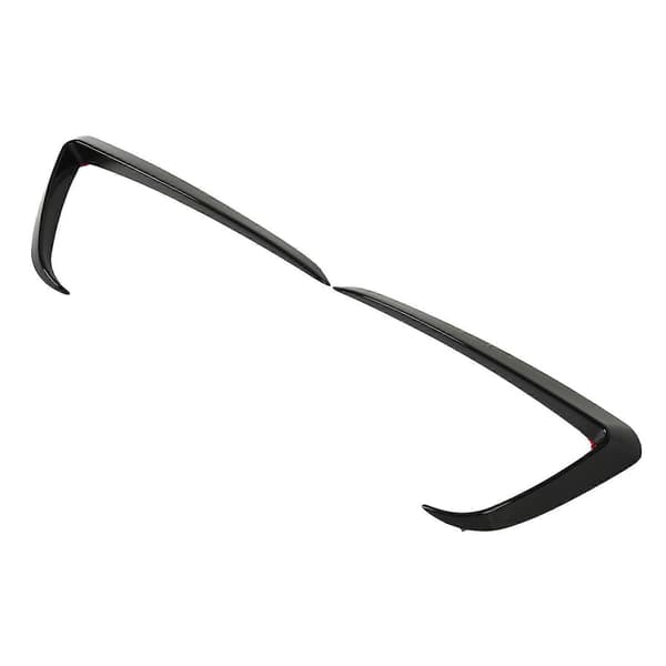 2 stk. Frontfanger Vindkniv Frontfanger Blad Trim Erstatning for Tesla Model Y 2020?2022 Glossy Black