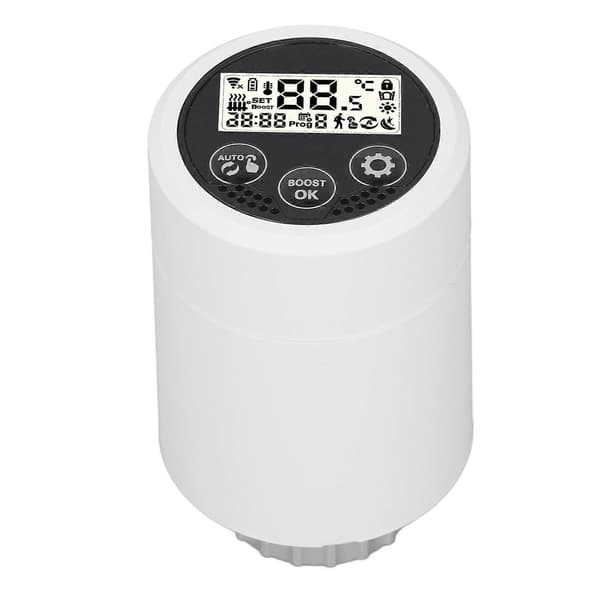 Smart Radiatorventil Intelligent Termostatventil Mobilappkontroll Radiatorstyring for Zigbee