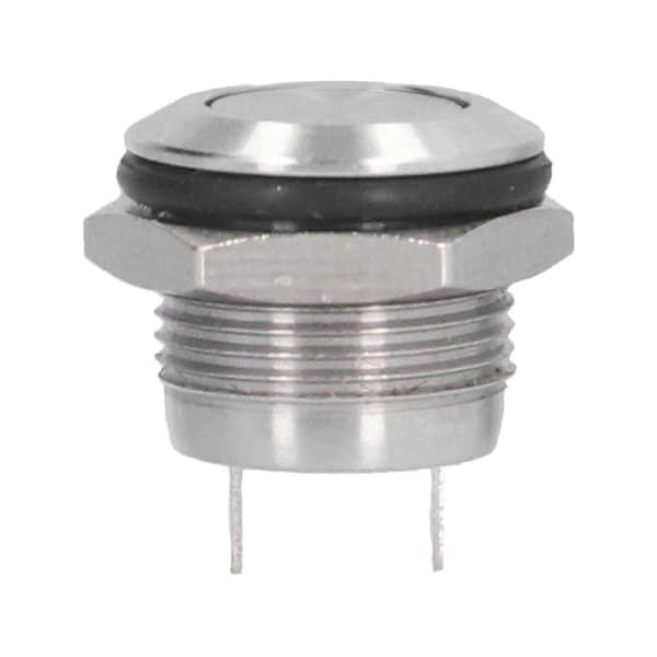 5 stk. Flat Topp Knapp Bryter Rustfritt Stål Vanntett Skrue Terminal Strømtilbehør 0?220V12mm
