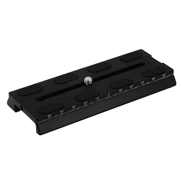 120mm Kamerafäste Snabbkopplingsplatta Standard 1/4 Tums Skruv Snabbkopplingsplatta för S