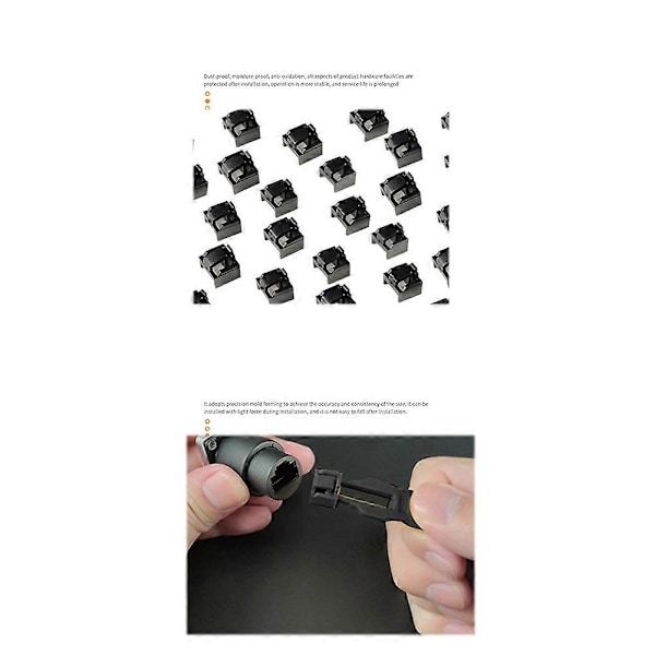 RJ45 Portlåssett med nøkkel - Ethernet-port sikkerhetsblokkering, støvbeskyttelse for ruter- og datamaskinporter