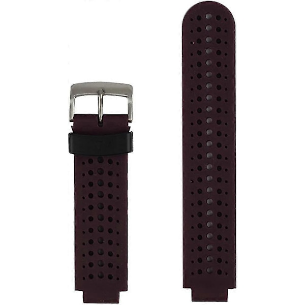 Erstatningsarmbånd for smartklokke til Garmin Forerunner 220/230/235/620/630/735XT/235 Lite Plum-Black