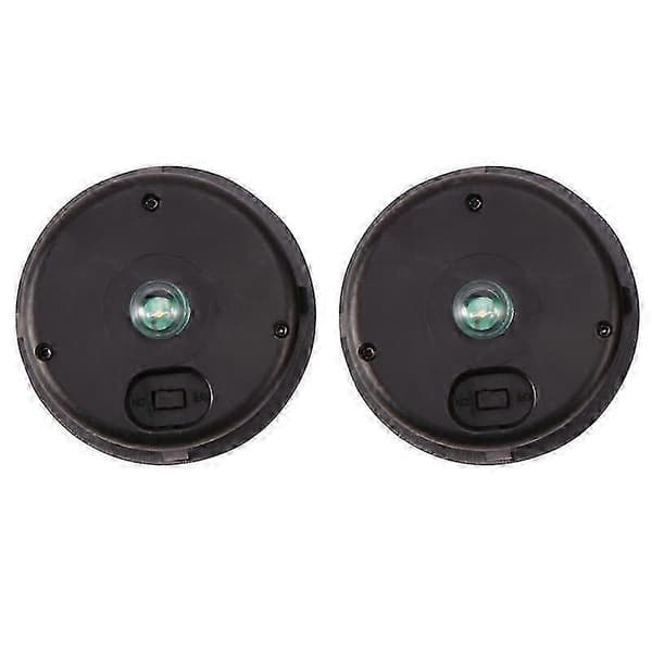 6 stk. Solcelledrevet erstatning rund LED lysboks solcelle batteriboks solceller -Ion batterilading-Yvan