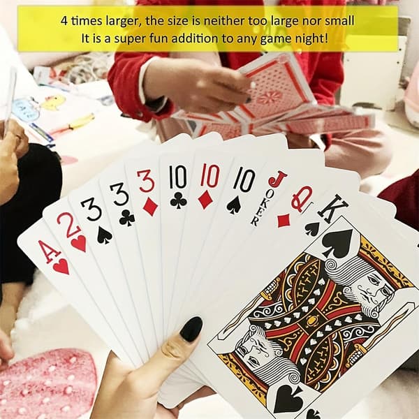 Aikuisten erittäin suuri korttipeli pokerilautapeli pelikortit