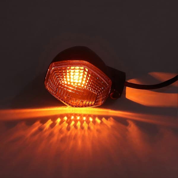 Forreste Blinklys Venstre Højre Indikator Lampe Udskiftning til SUZUKI DL 1000 650 V-Strom Sort