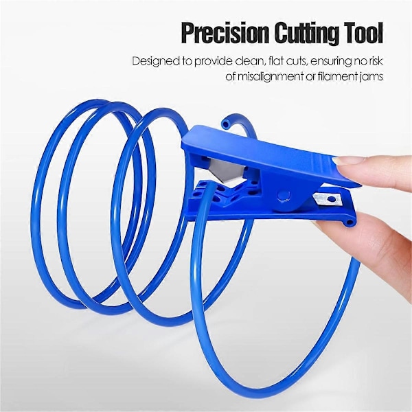 Bowden Slange Kit, PTFE-slange for 1.75 mm Filament, med PC4-M10 og PC4-M6 Fittings, Kutter B