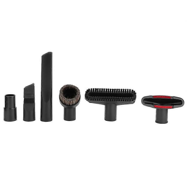 6 st/set Dammsugartillbehör Sugmunstycke Borstkit Passar 32 mm till 35 mm Innerdiameter
