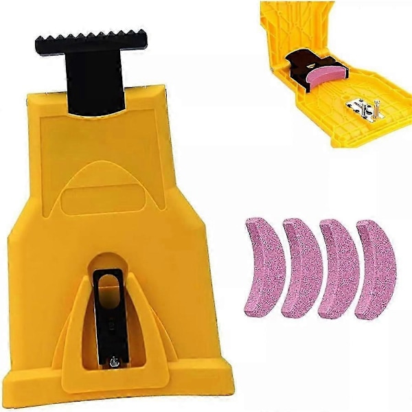 Yleiskäyttöinen moottorisahan teroitin, 14/16/18/20 tuuman Sherem-moottorisahan teroitin Yellow chain grinder