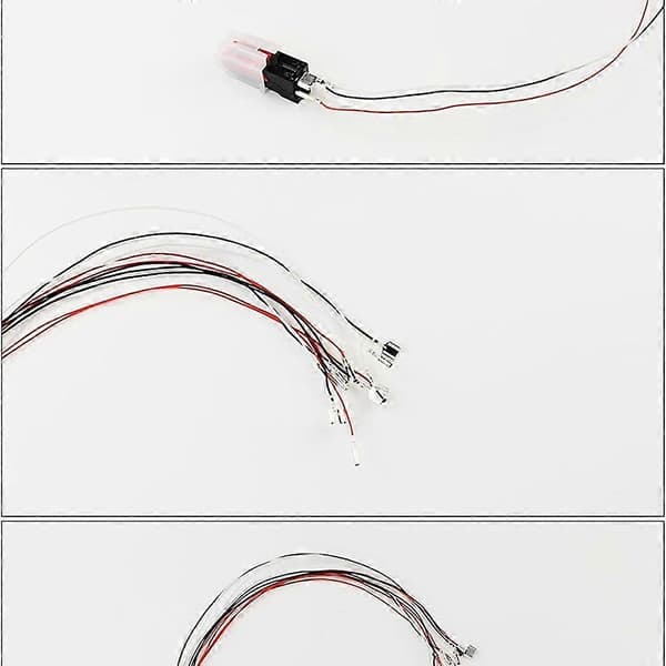 Patron Phono Kabel Ledninger Header Wire Sølvbelagt til Pladespiller Headshell
