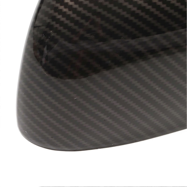 Beskyttelsesdeksel for utvendig bakspeil, karbonfiberstil, erstatning for Smart Fortwo C453 A453 2016?2021