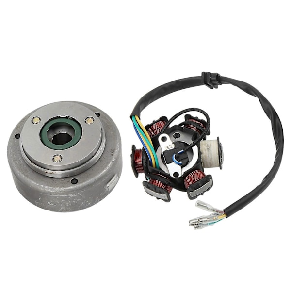 6 Spole Stator Plade Svinghjul Rulle Stærk Styrke Udskiftning Til GY6 110cc 125cc MOTORER