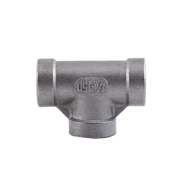 Helt Ny T-stykke 3-vejs hungevind Rørfittings Rustfrit Stål SS 304 (1/4\" 37mm)