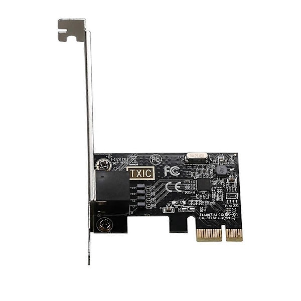 PCIE til RJ45 Netværkskort 10/100/1000Mbps RJ45 PCI Express Konverter LAN Ethernet Gigabit Adapter PCIe til Stationær PC