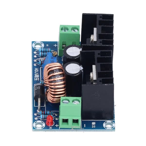 DC Buck Modul Justerbar Strømforsyningskonverter Høj Effekt Spændingsstabilisator 8A 200W XHM400