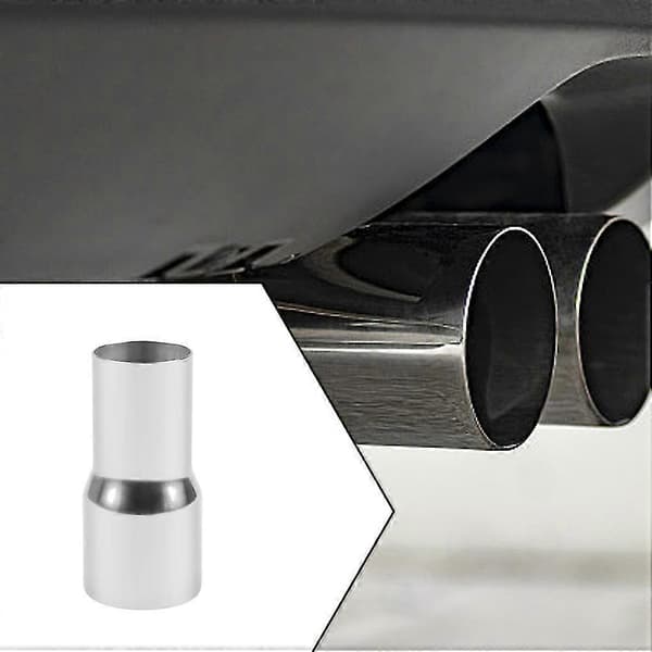 1/2/3/5 Universal Avgasrör Lätt Att Installera Rostfritt Stål 57MM-76MM 1Set