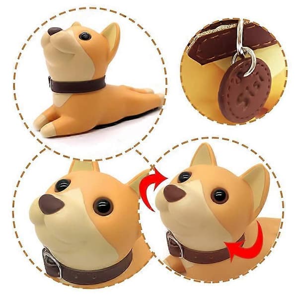 Dørstopper, Søt Hunde Dørstopper, Shiba Inu Dørstopper Dekorativ Dyr Dørkile