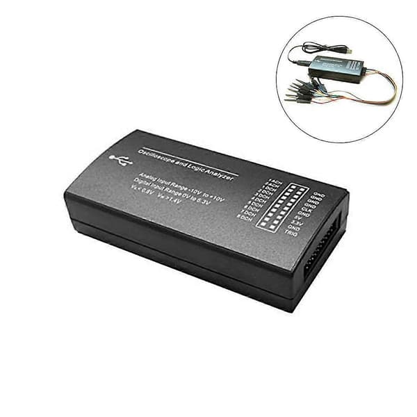 LHT00SU1 Virtuelt oscilloskop logikanalysator multifunktionel fuldt udstyret signalgenerator med 16MHz maks. samplinghastighed