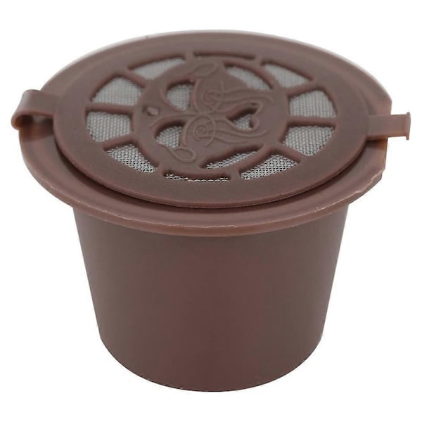 2 stycken påfyllningsbara kapslar och återanvändbara kapselkoppar för Line kaffemaskin