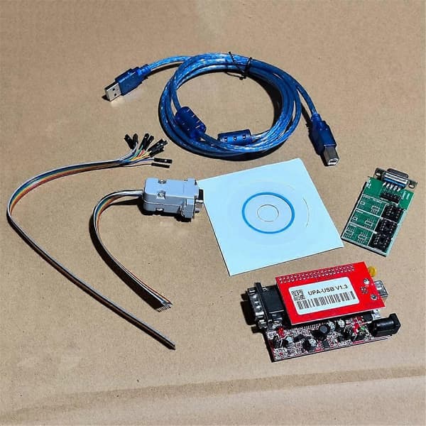 UPA USB .3 med testkabel ECU Chip Tunning Fuld Script Upa Usb Programmer Fuld Eeprom Adapter