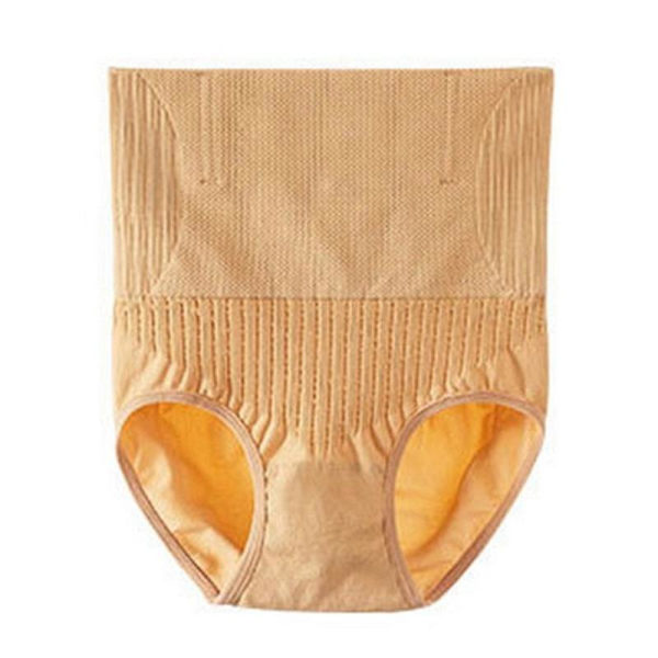 Högmidjade Tummy Control Trosor Isande Kalla Sommar Kvinnor Sömlösa Kalsonger Efter Förlossning Höftlyft Slankbyxor Kroppsshapare C-Skin M