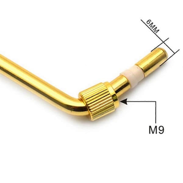 Gitarrtillbehör Elgitarr Dubbel Rocking Tremolo System Rocker Rocker Stam Dubbel Rocker Tremolo Svart