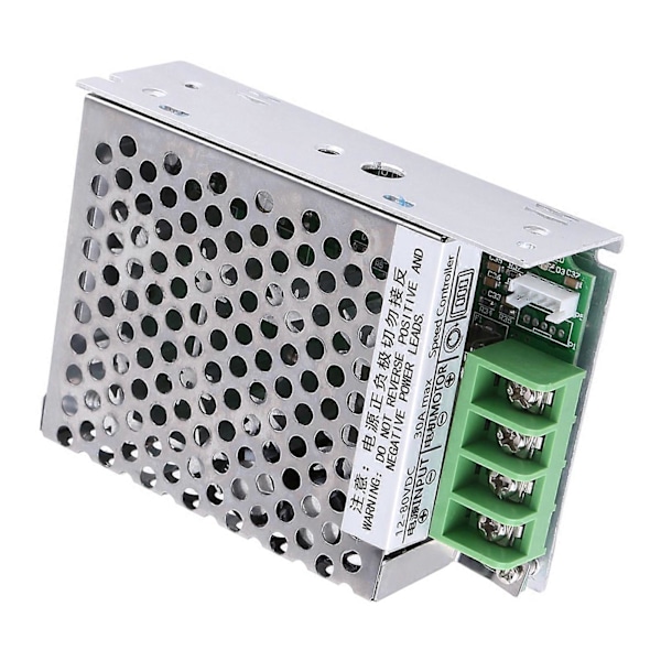 12-80V DC 30A PWM Motorvarvtalsregulator med Digital Displaypanel