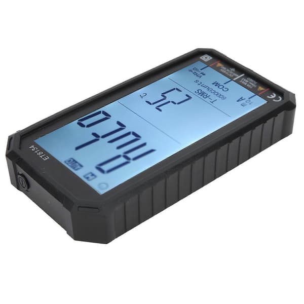 ET8134 Multifunktionell Multimeter LCD Automatisk Multimeter med Alarmfunktion 10A 600V